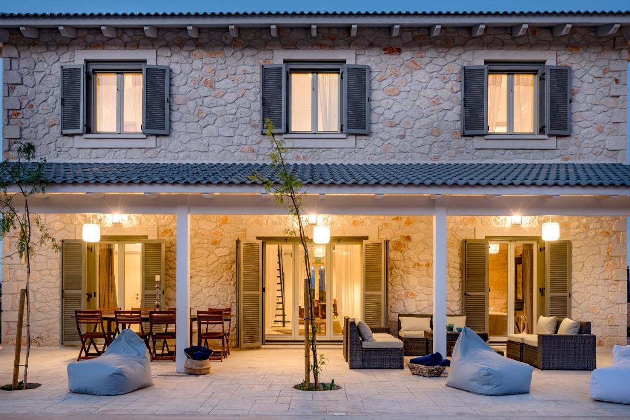 Zante Soleil - High-End Stone Villa With Swimming Pool Lagopodhon Exterior photo