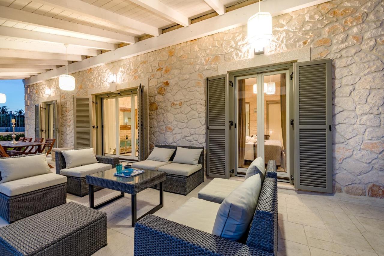 Zante Soleil - High-End Stone Villa With Swimming Pool Lagopodhon Exterior photo